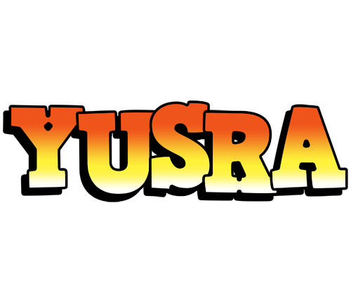 Yusra sunset logo