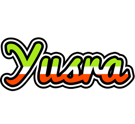Yusra superfun logo