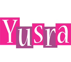 Yusra whine logo