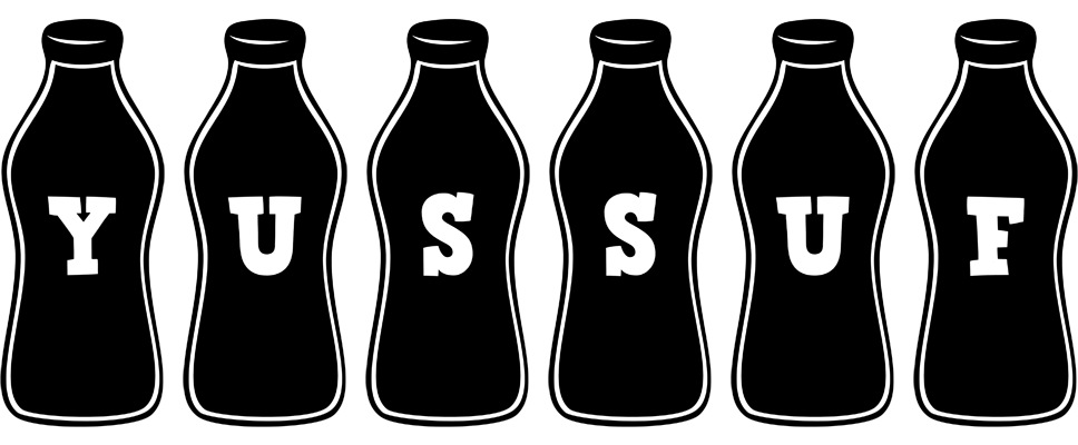Yussuf bottle logo