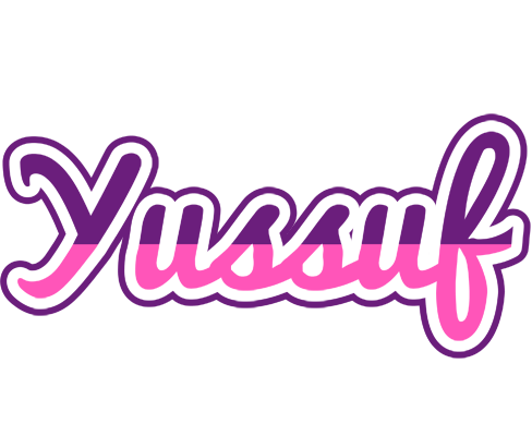 Yussuf cheerful logo