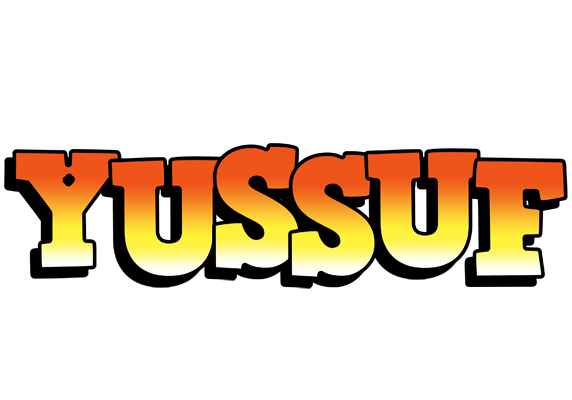 Yussuf sunset logo