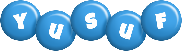 Yusuf candy-blue logo
