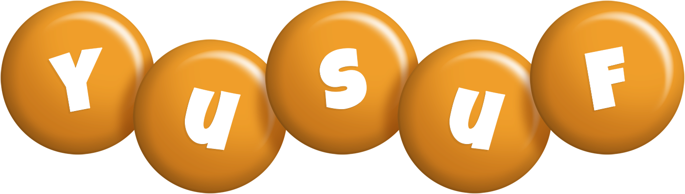 Yusuf candy-orange logo