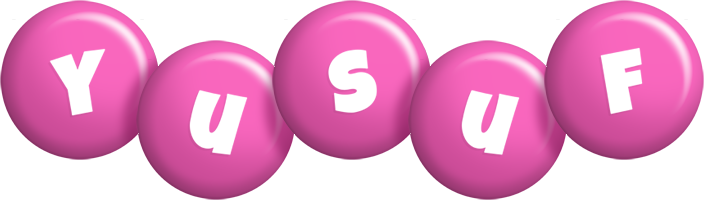 Yusuf candy-pink logo
