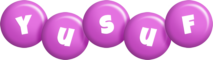 Yusuf candy-purple logo