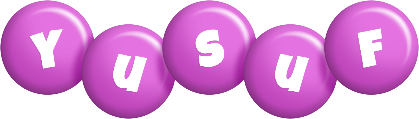 Yusuf candy-purple logo