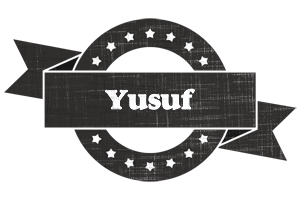 Yusuf grunge logo