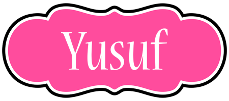 Yusuf invitation logo