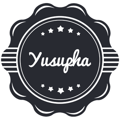Yusupha badge logo