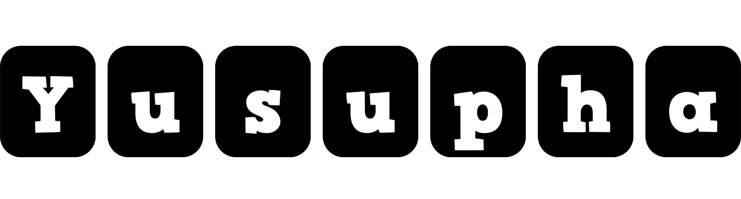 Yusupha box logo