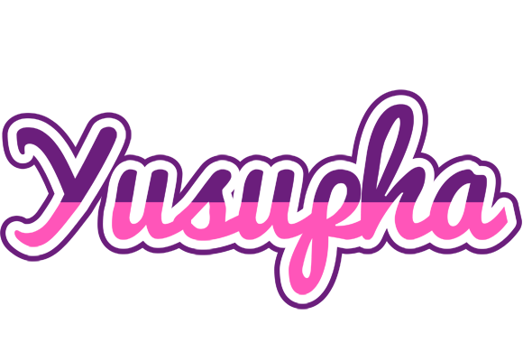 Yusupha cheerful logo