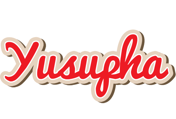 Yusupha chocolate logo