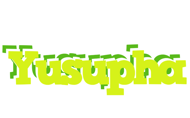Yusupha citrus logo
