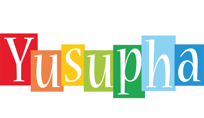 Yusupha colors logo