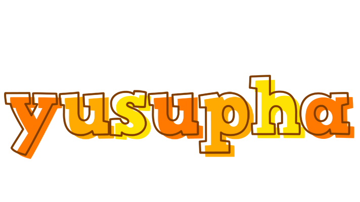 Yusupha desert logo