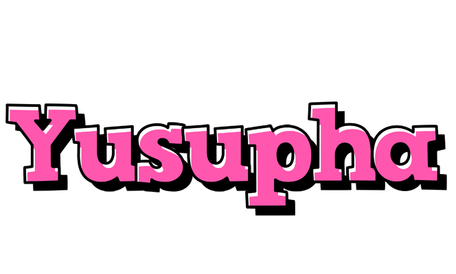 Yusupha girlish logo