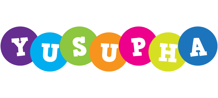 Yusupha happy logo
