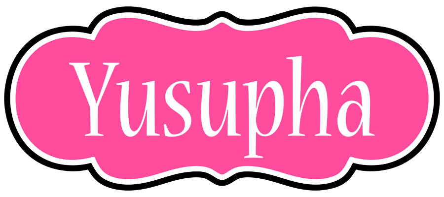 Yusupha invitation logo