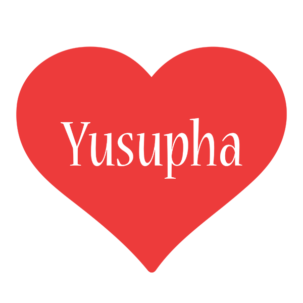 Yusupha love logo
