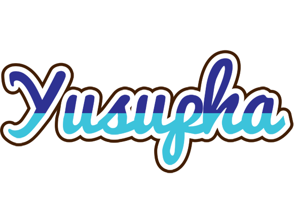 Yusupha raining logo