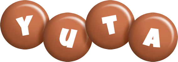 Yuta candy-brown logo