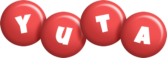 Yuta candy-red logo