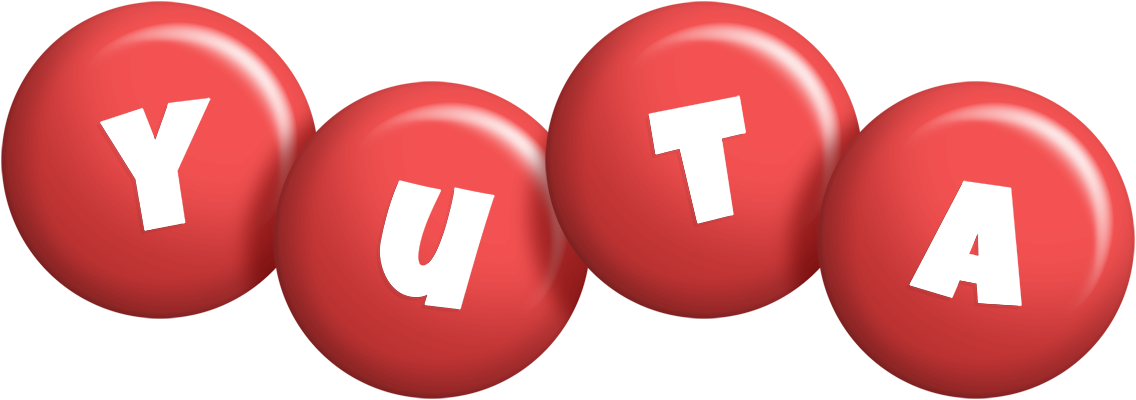 Yuta candy-red logo