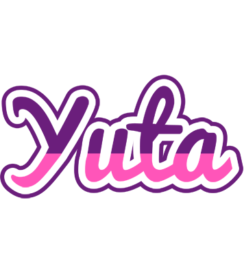 Yuta cheerful logo