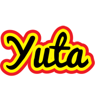 Yuta flaming logo