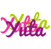 Yuta flowers logo