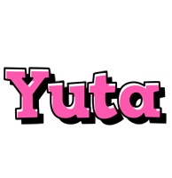 Yuta girlish logo
