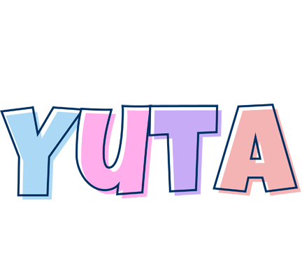 Yuta pastel logo