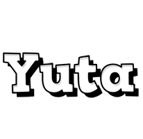 Yuta snowing logo