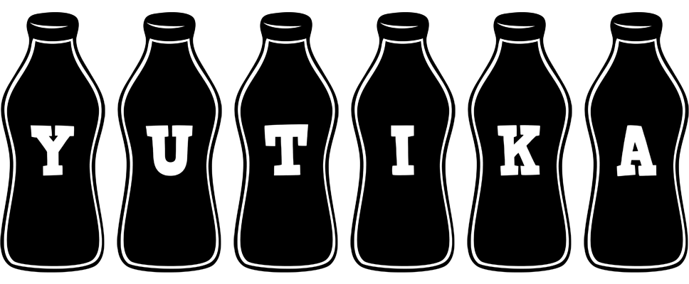 Yutika bottle logo