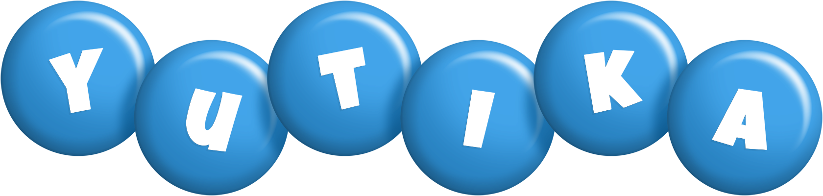 Yutika candy-blue logo