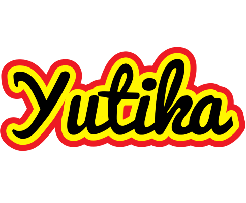 Yutika flaming logo