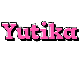 Yutika girlish logo