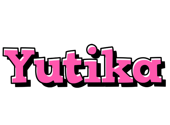 Yutika girlish logo