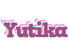 Yutika relaxing logo