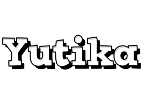 Yutika snowing logo