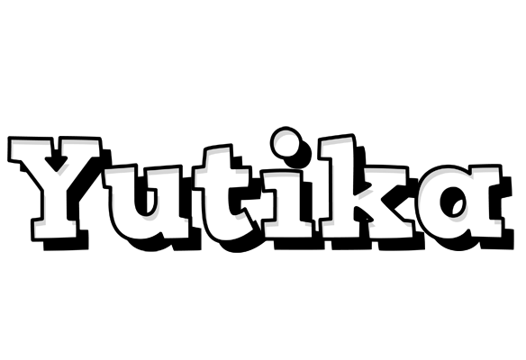 Yutika snowing logo
