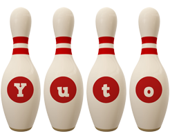 Yuto bowling-pin logo