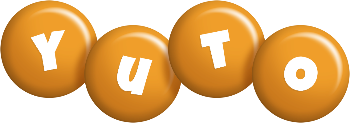 Yuto candy-orange logo
