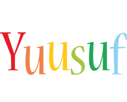 Yuusuf birthday logo