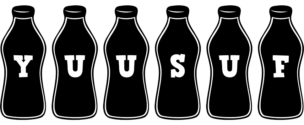 Yuusuf bottle logo