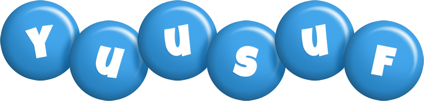 Yuusuf candy-blue logo