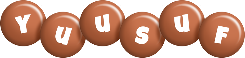 Yuusuf candy-brown logo