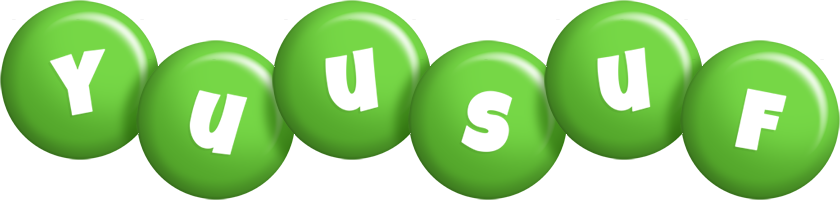 Yuusuf candy-green logo