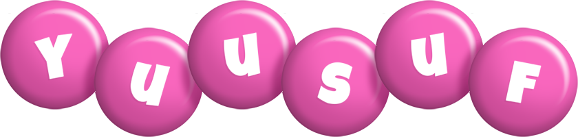 Yuusuf candy-pink logo